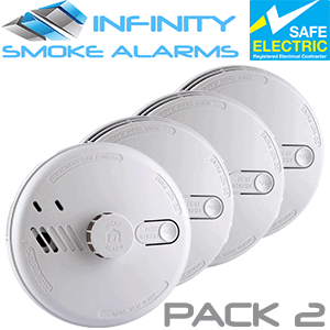 Package Two - 3 x Smokes and 1 Heat Mains