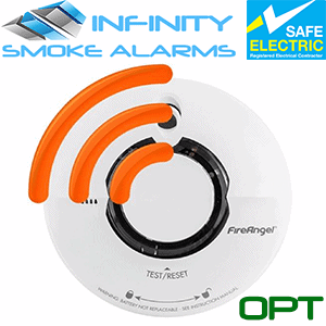 Fire Angel Wi Smoke 10 Year Battery Alarm RF